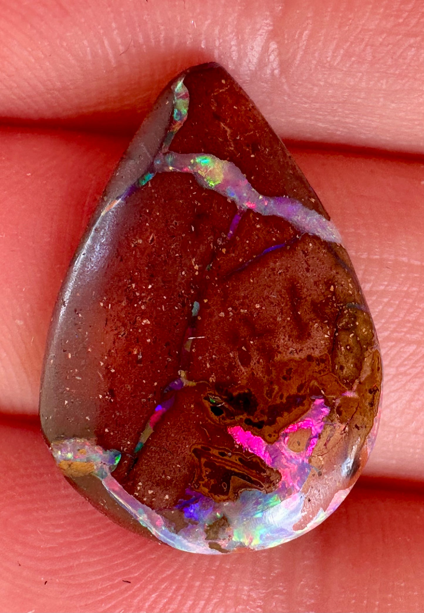 Australian Queensland Boulder Opal Essence 5.5cts