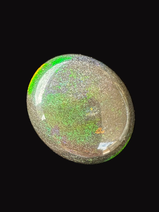 Australian Treated Andamooka Matrix purple and green Unset Pendant opal 10 cts