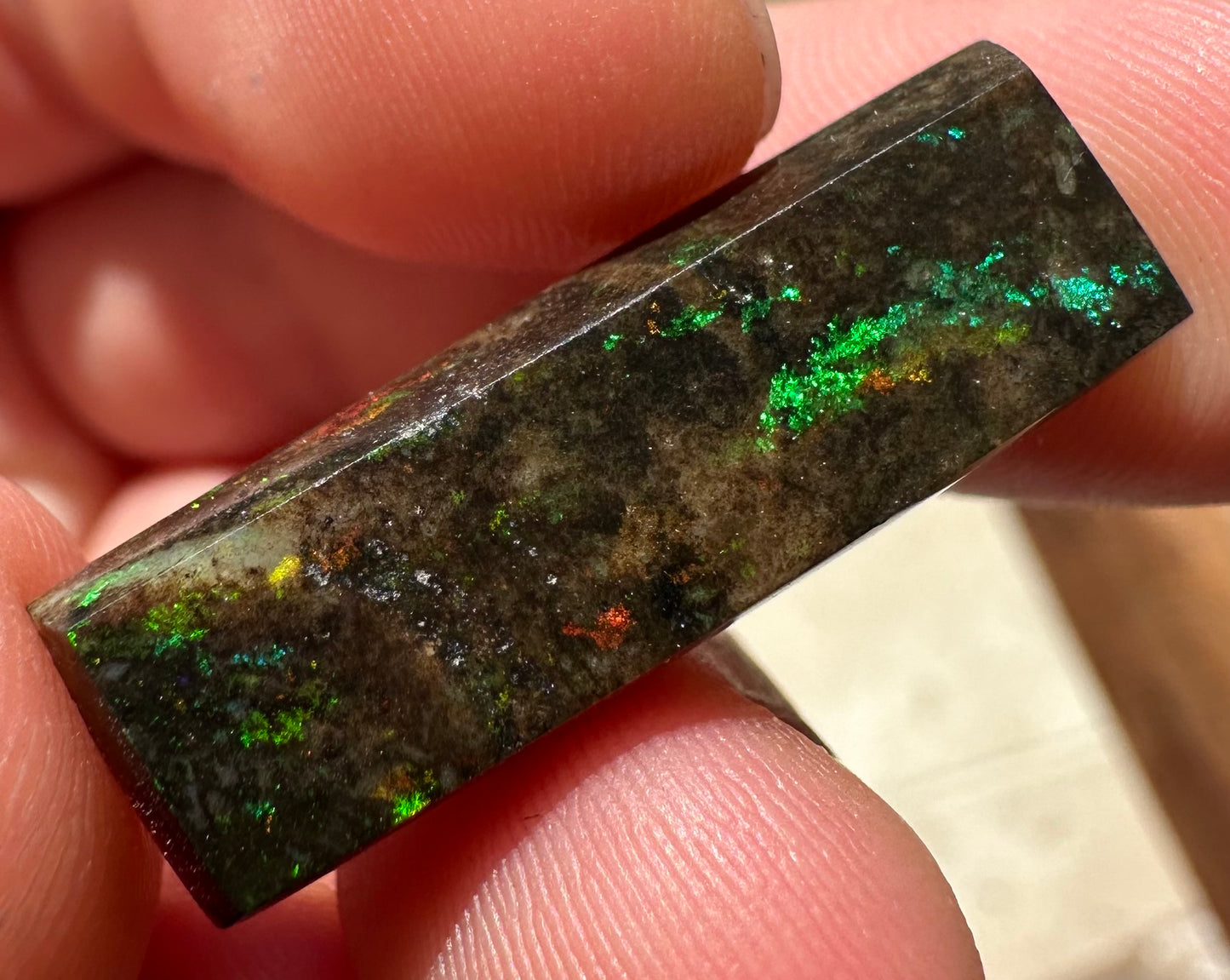 Australian Treated Andamooka Matrix Unset Pendant opal 11.07 cts