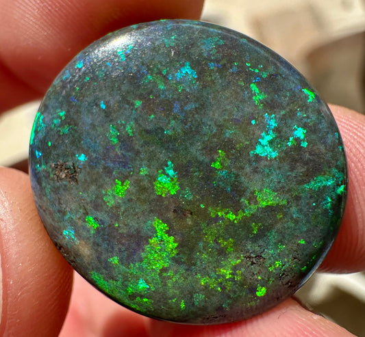 Australian treated Andamooka matrix unset pendant opal 14 carats