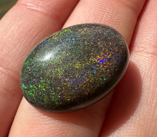 Australian Treated Andamooka Matrix multicolored Unset Pendant opal 16 cts