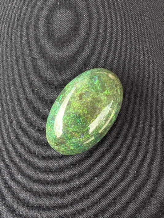 Australian Treated Andamooka Matrix green Unset Pendant opal 17.86 cts