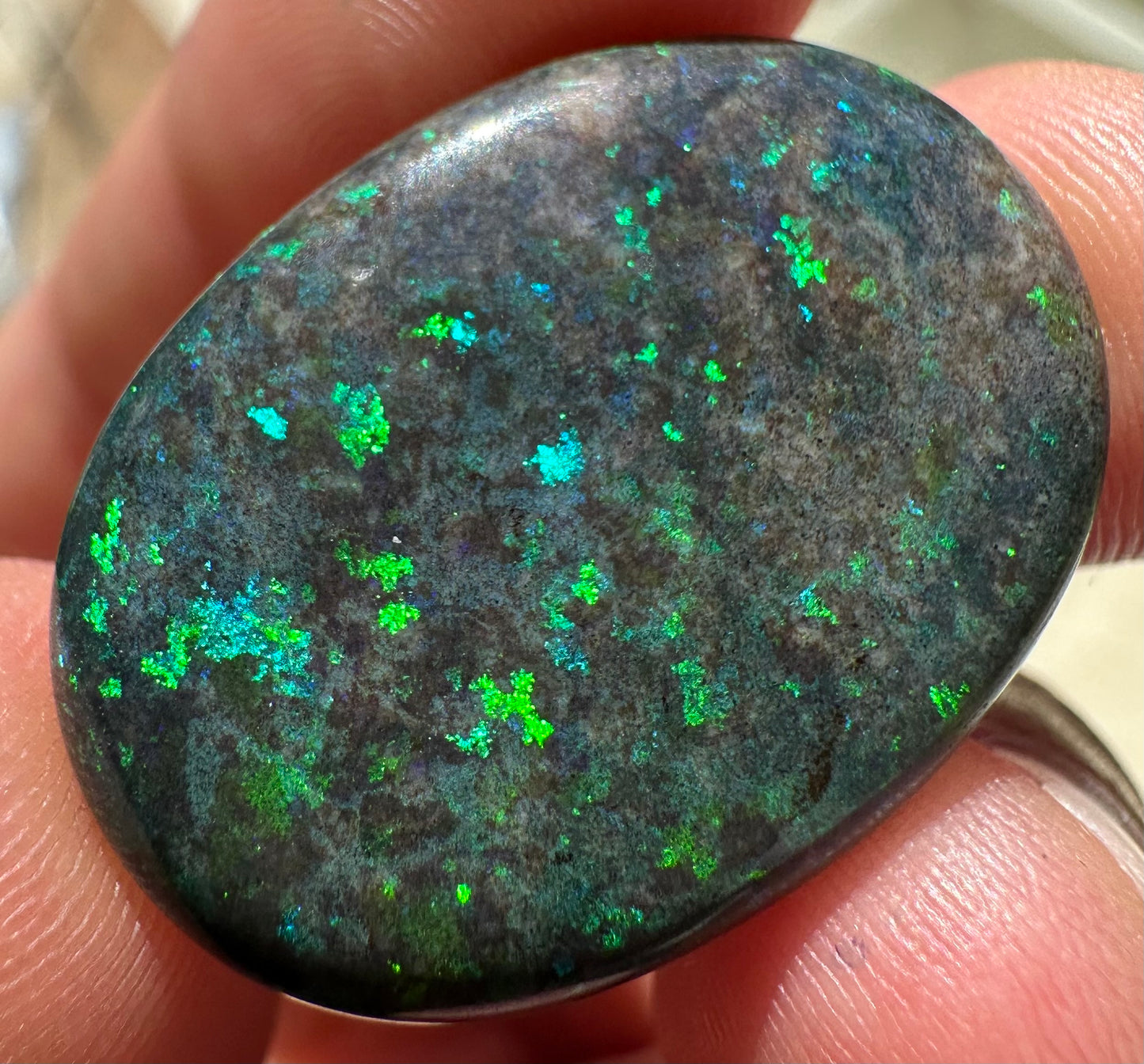 Australian Treated Andamooka Matrix Unset Pendant opal 18 cts