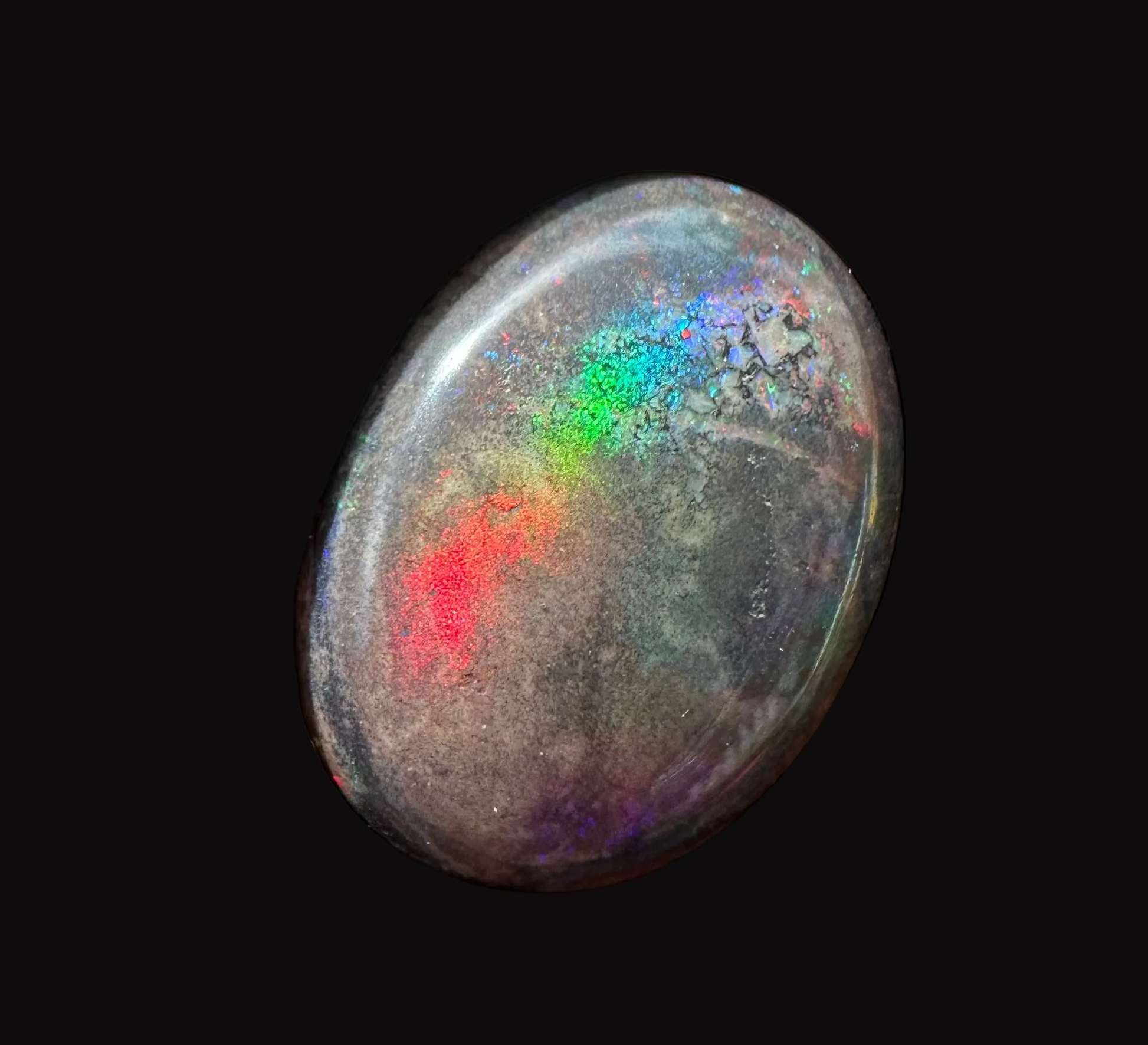 Australian treated Andamooka matrix unset pendant opal 20.5 carats 