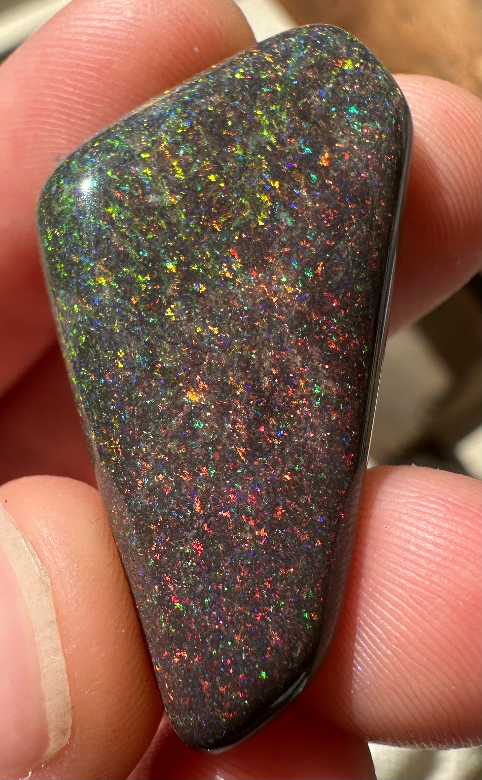 Australian Treated Andamooka Matrix Unset Pendant opal 27.28 cts