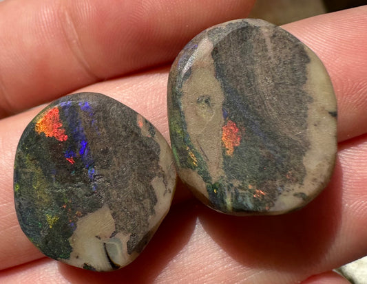 Australian Treated Andamooka Matrix Unset Pendant opal 36 cts