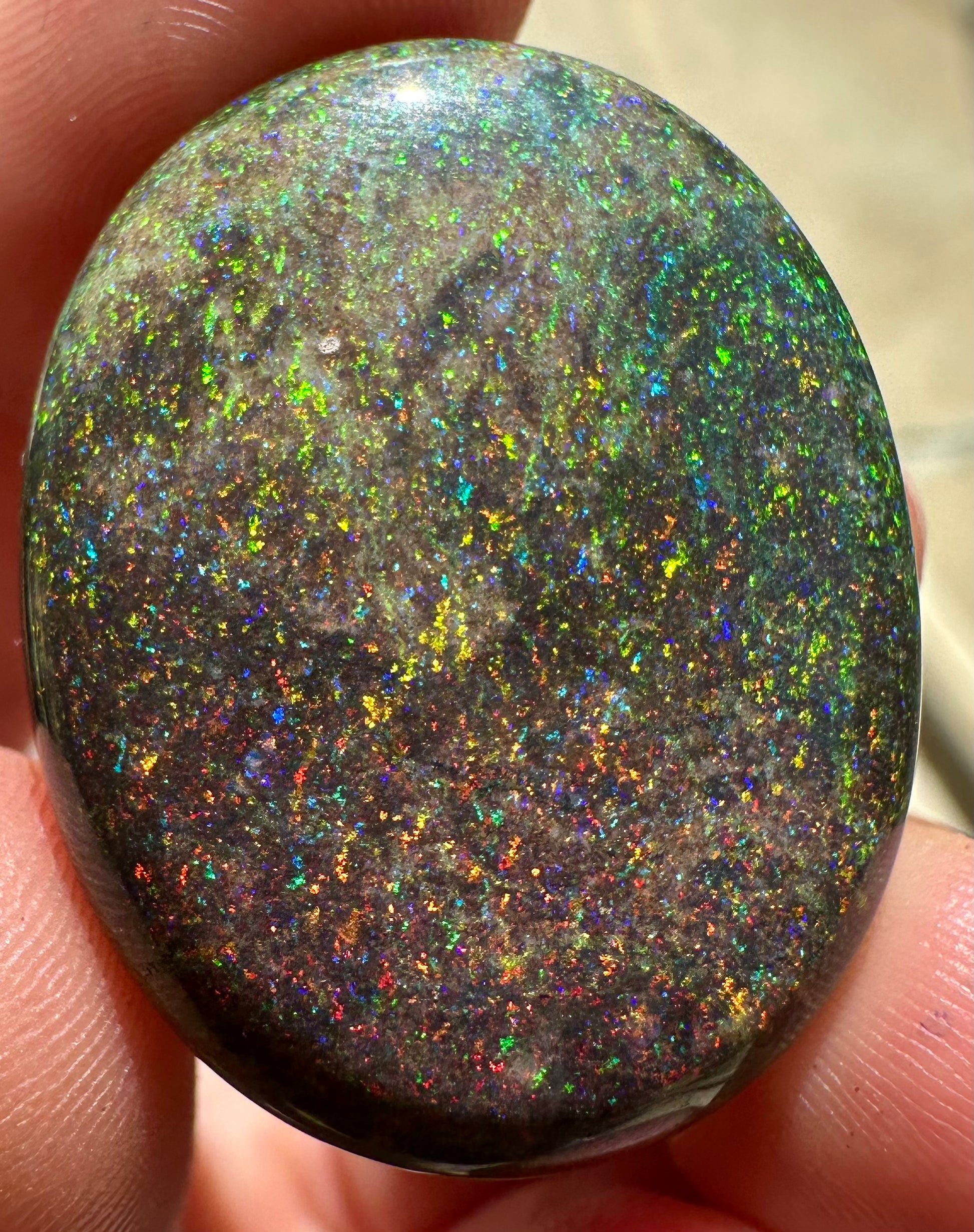 Australian treated Andamooka matrix unset pendant opal 38.08 carats