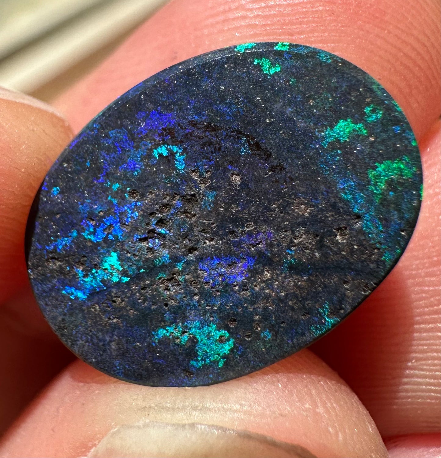Australian treated Andamooka matrix unset pendant opal 4.24 carats