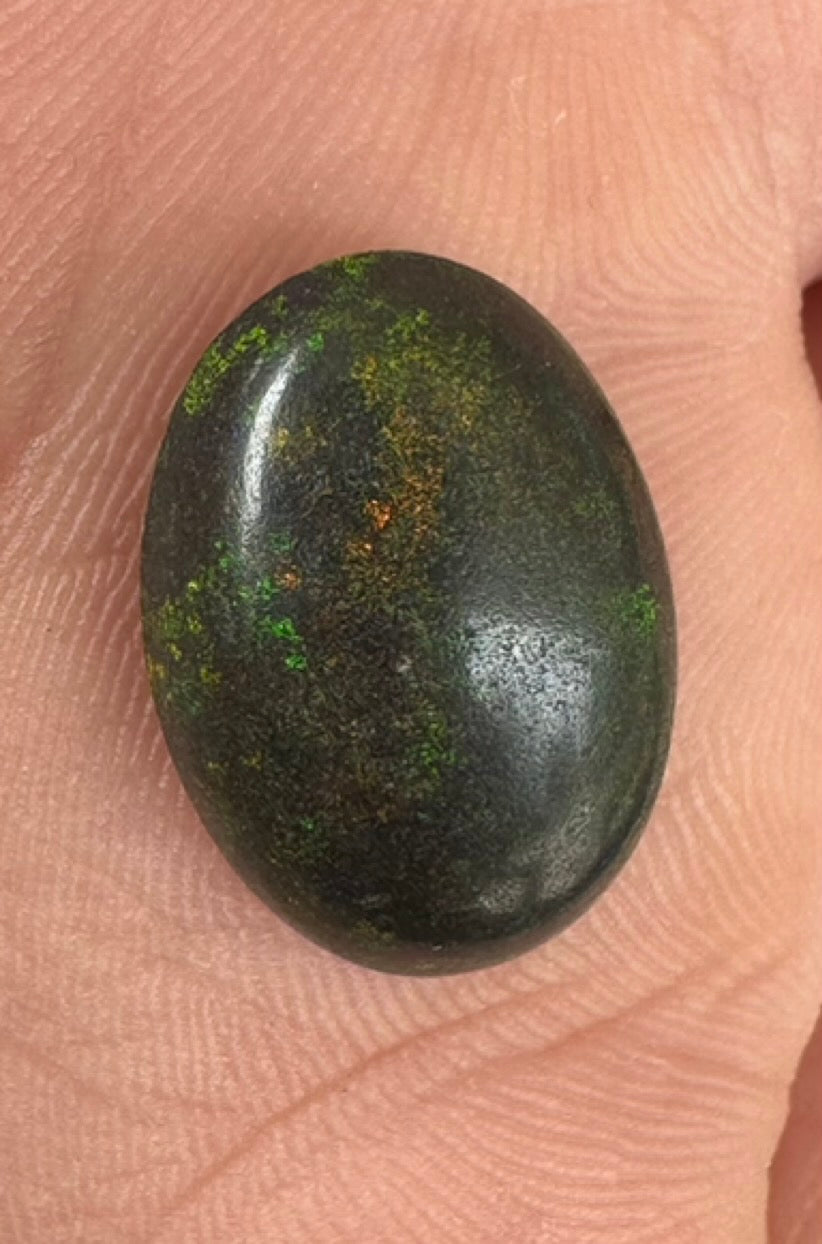 Australian Treated Andamooka Matrix Unset green Pendant opal 5.5 cts