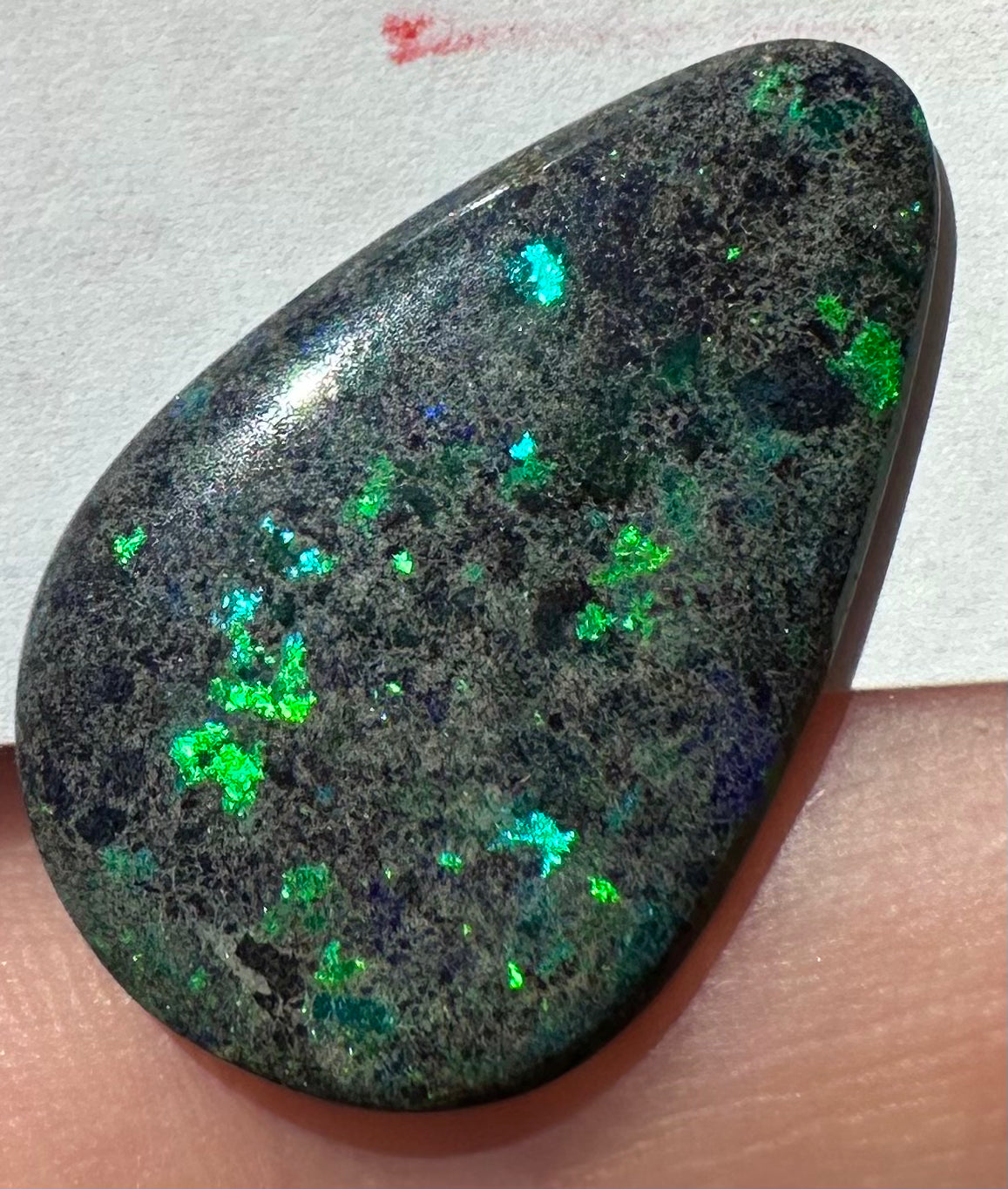 Australian treated Andamooka matrix unset pendant opal 6 carats 