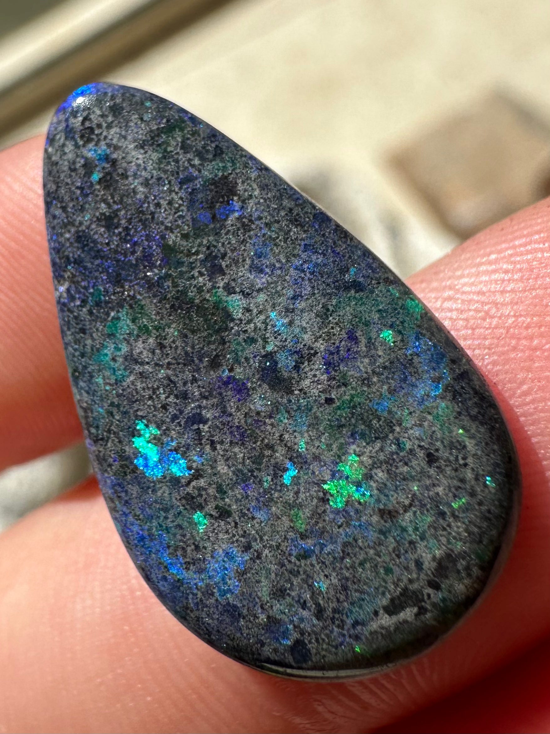 Australian treated Andamooka matrix unset pendant opal 6 carats