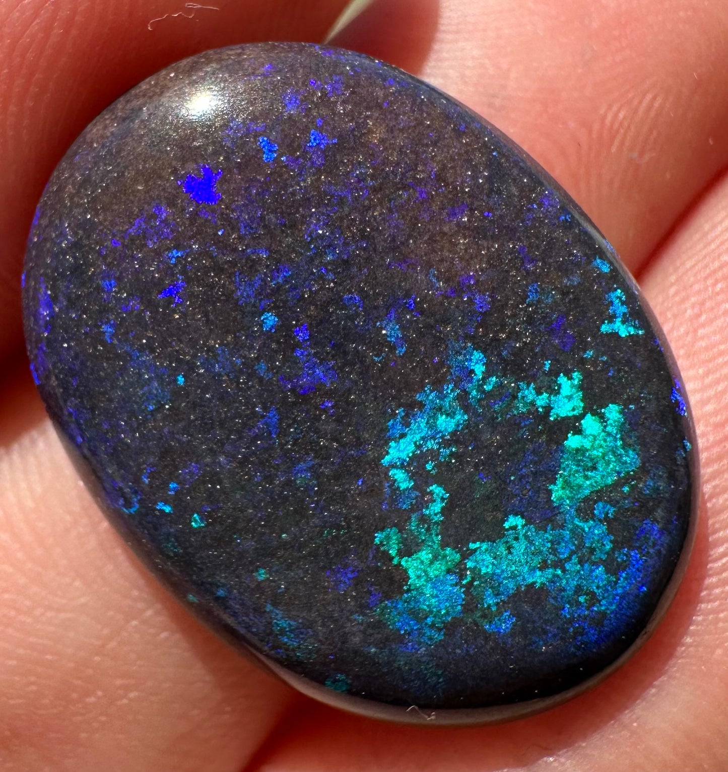 Australian Treated Andamooka Matrix Unset Pendant opal 9.5 ct