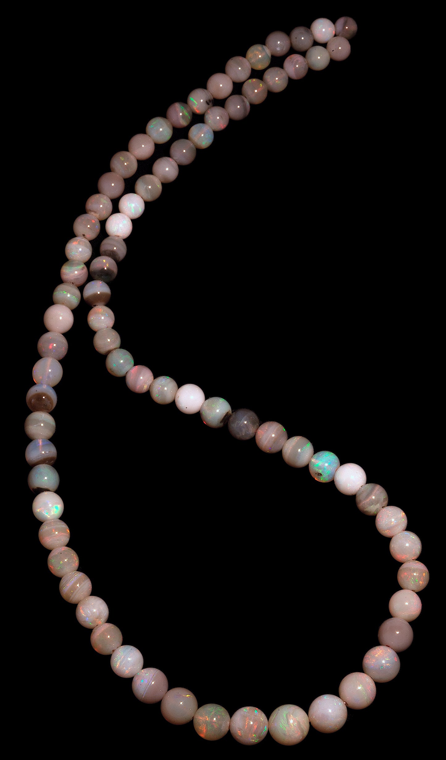 Australian Mintabie Opal Beads 5-8mm