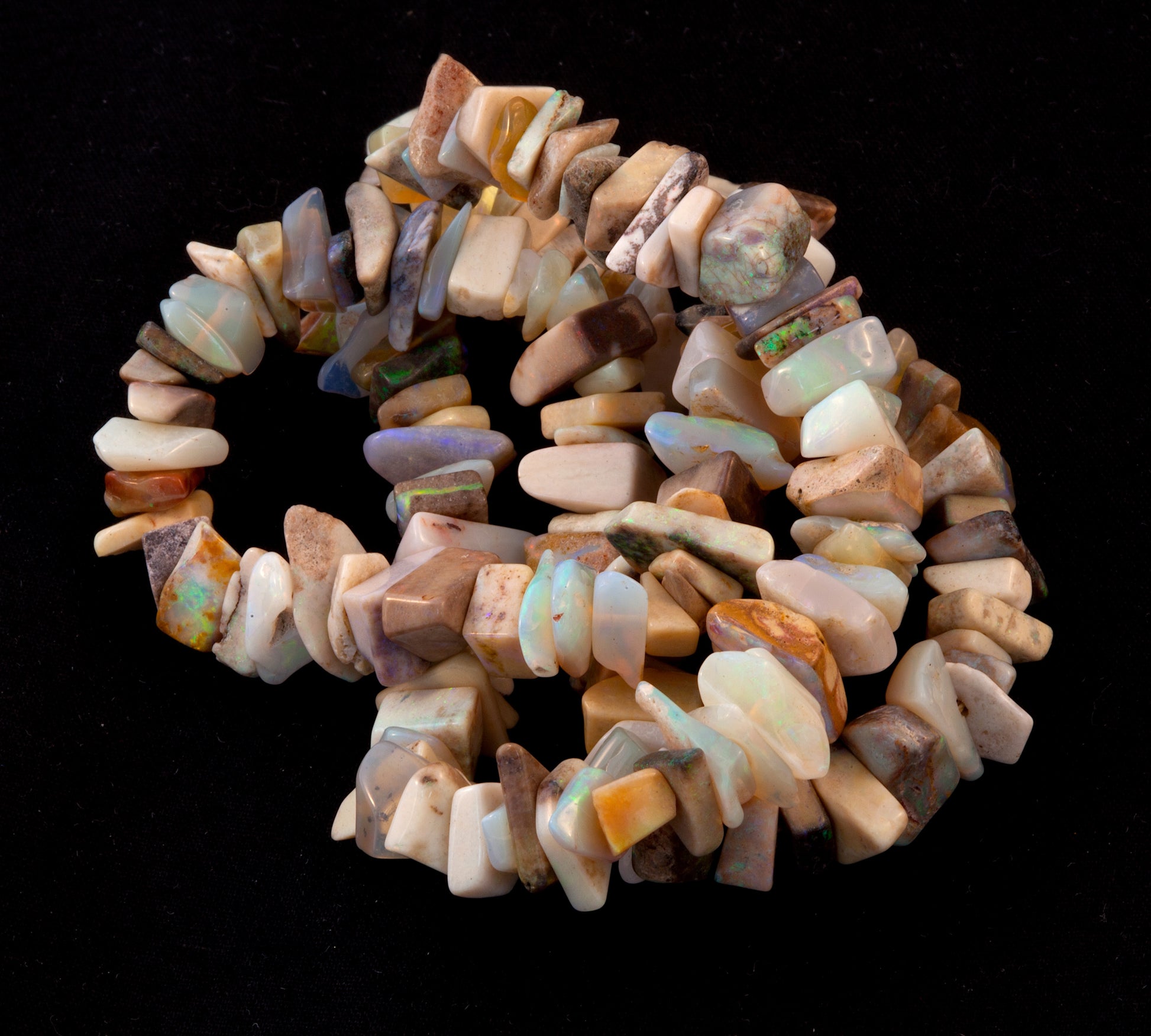  Australian Mixed Opal Beads