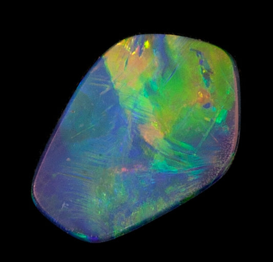 Australian Mintabie opal doublet 11x8 mm