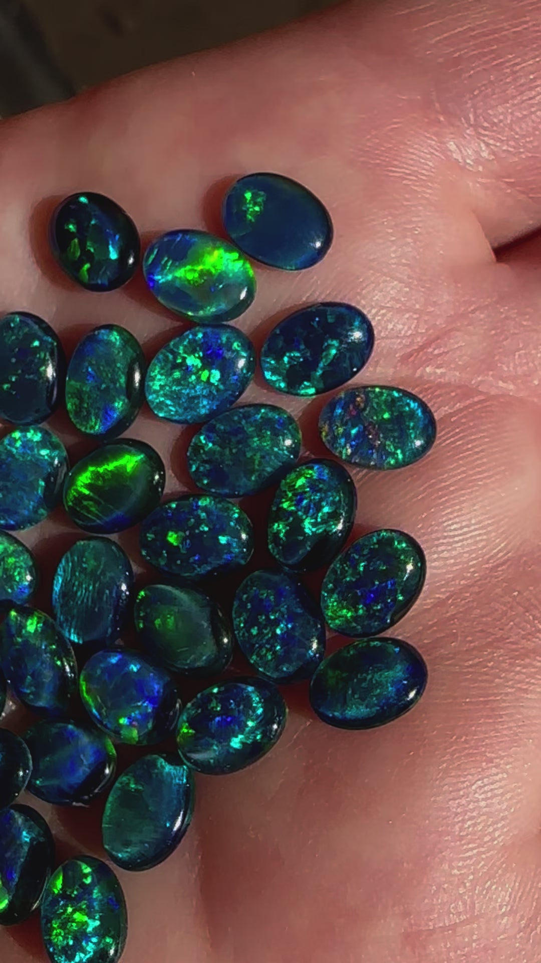 Australian Opal Triplets 8x6mm