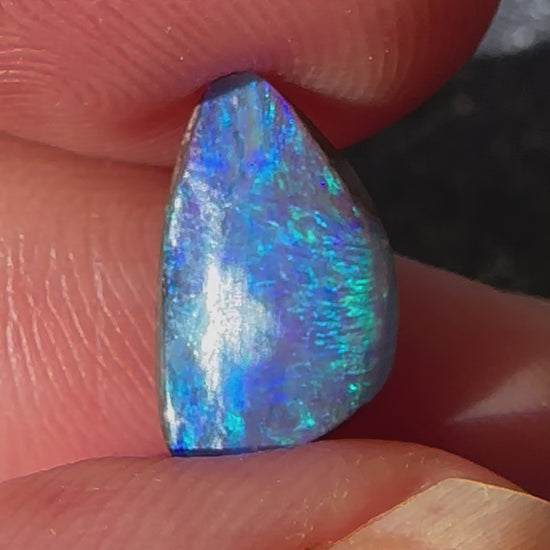 Australian Queensland Boulder Opal Cut Stone