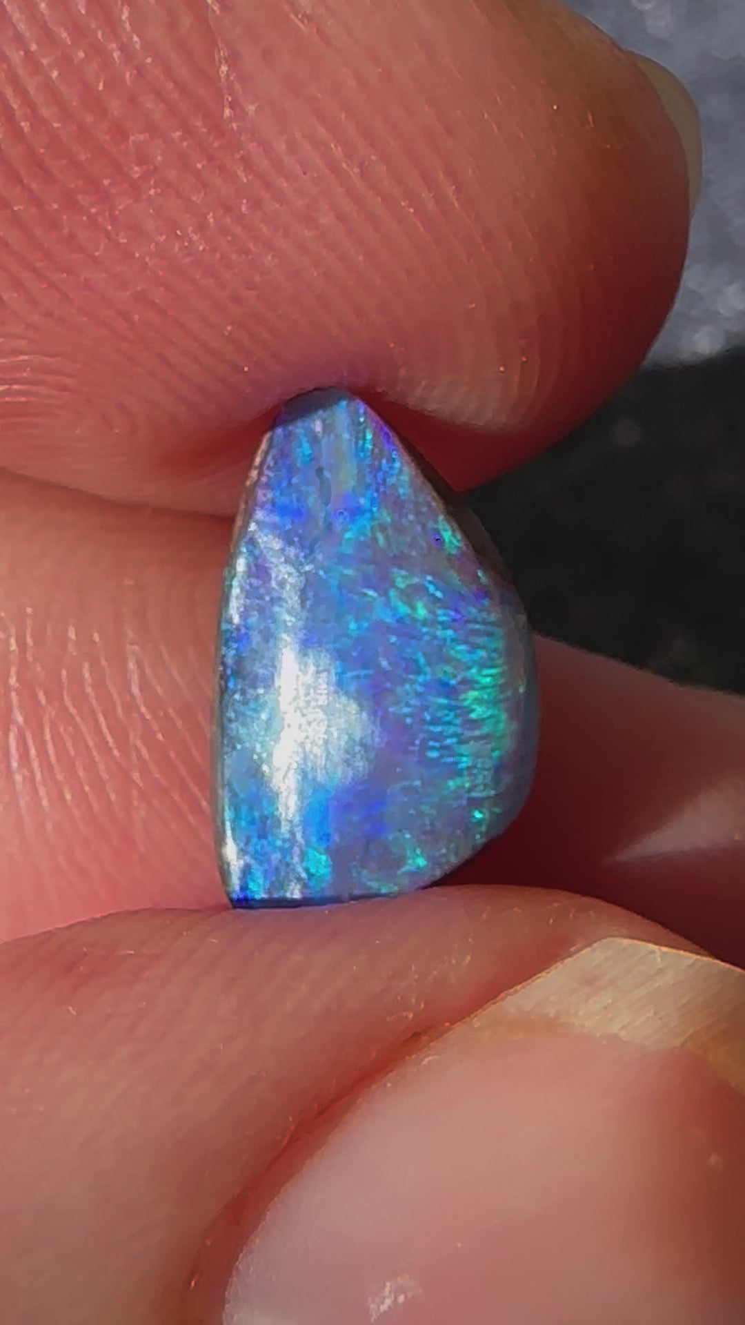 Australian Queensland Boulder Opal Cut Stone