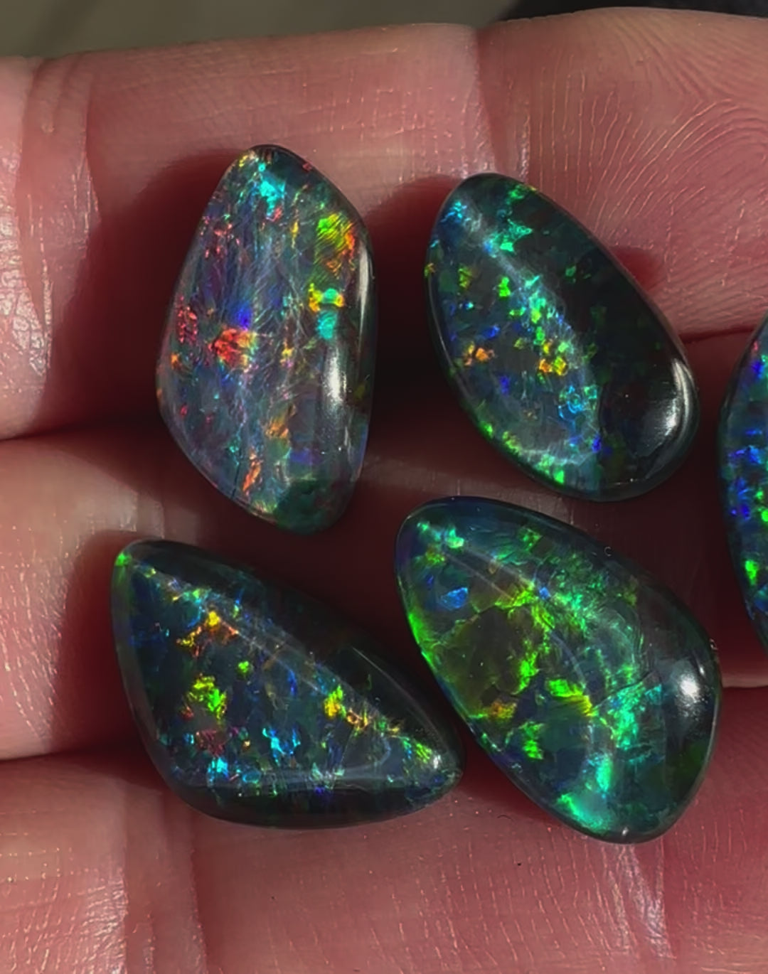 Australian Freeform Gem Grade Opal Triplets