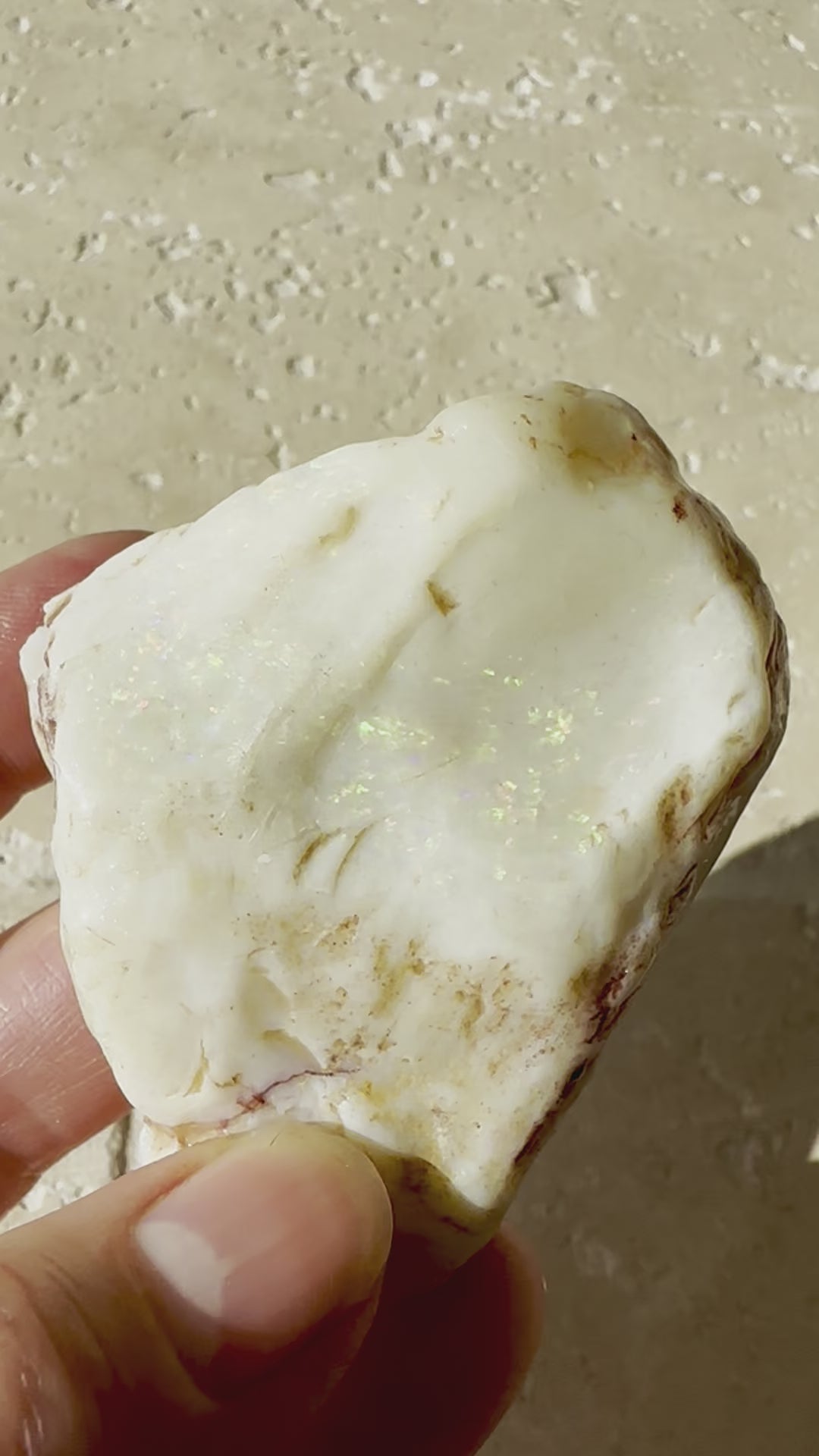 Coober Pedy rough opal 3.07 troy ounces