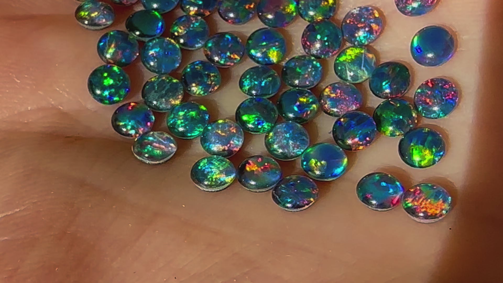 Australian opal triplets 4mm