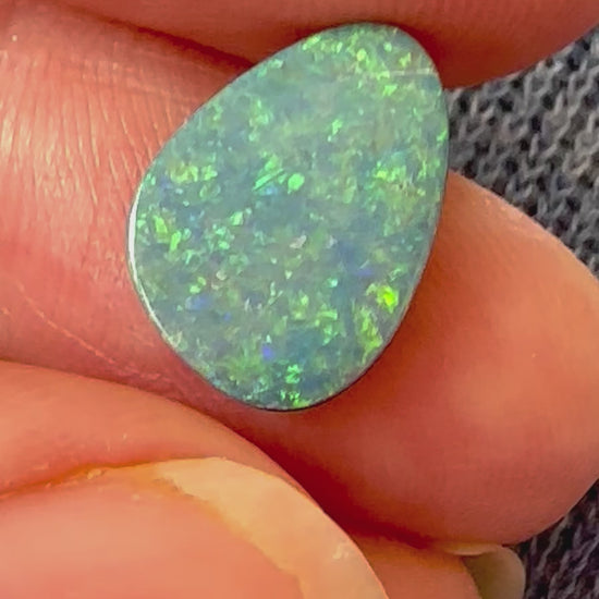 Australian natural opal doublet matching pair