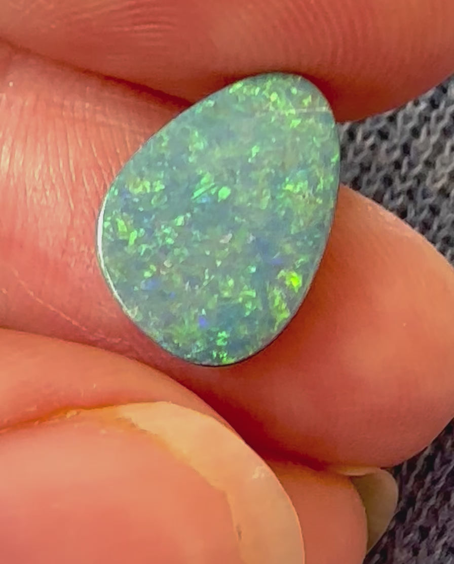 Australian natural opal doublet matching pair