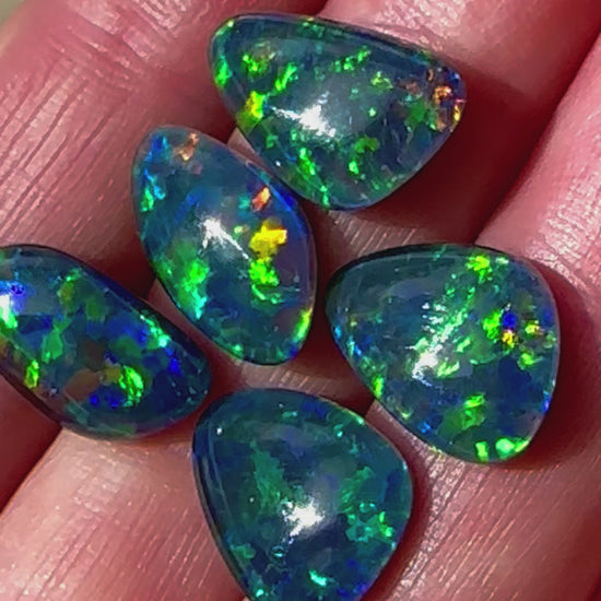 Australian Freeform Gem Grade Opal Triplets