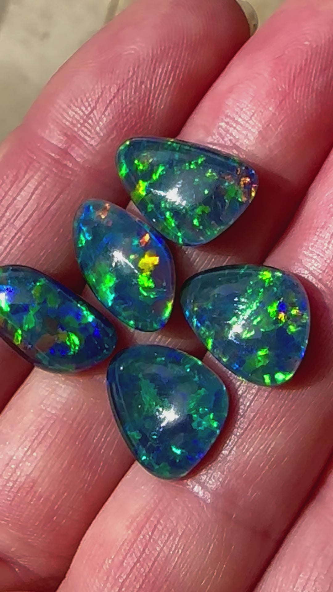 Australian Freeform Gem Grade Opal Triplets