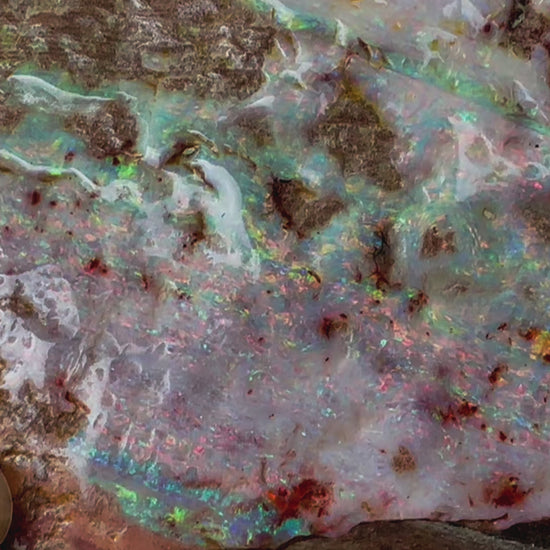 Giant Australian Andamooka Painted Lady Opal Specimen 5280 cts 