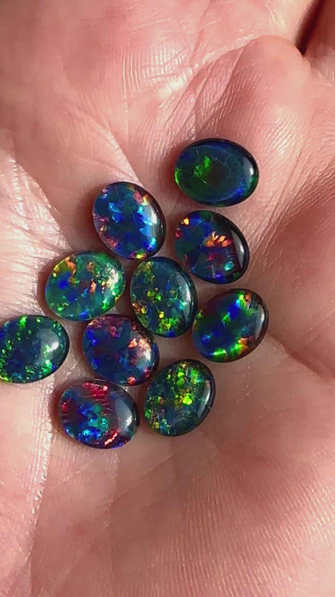 Australian Opal Triplets 10x8mm