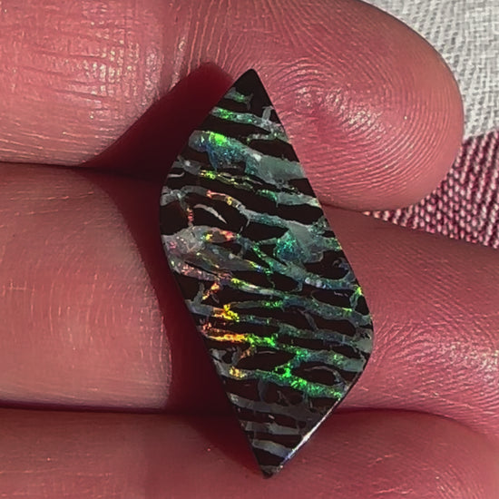 Unique Australian Natural Boulder Opal 11.9 cts