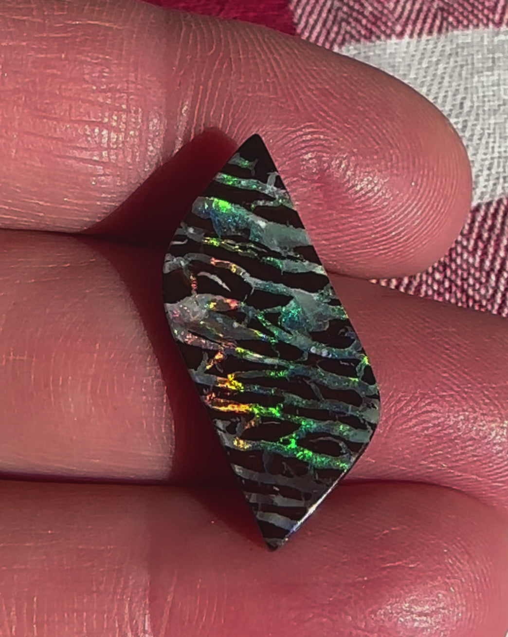 Unique Australian Natural Boulder Opal 11.9 cts