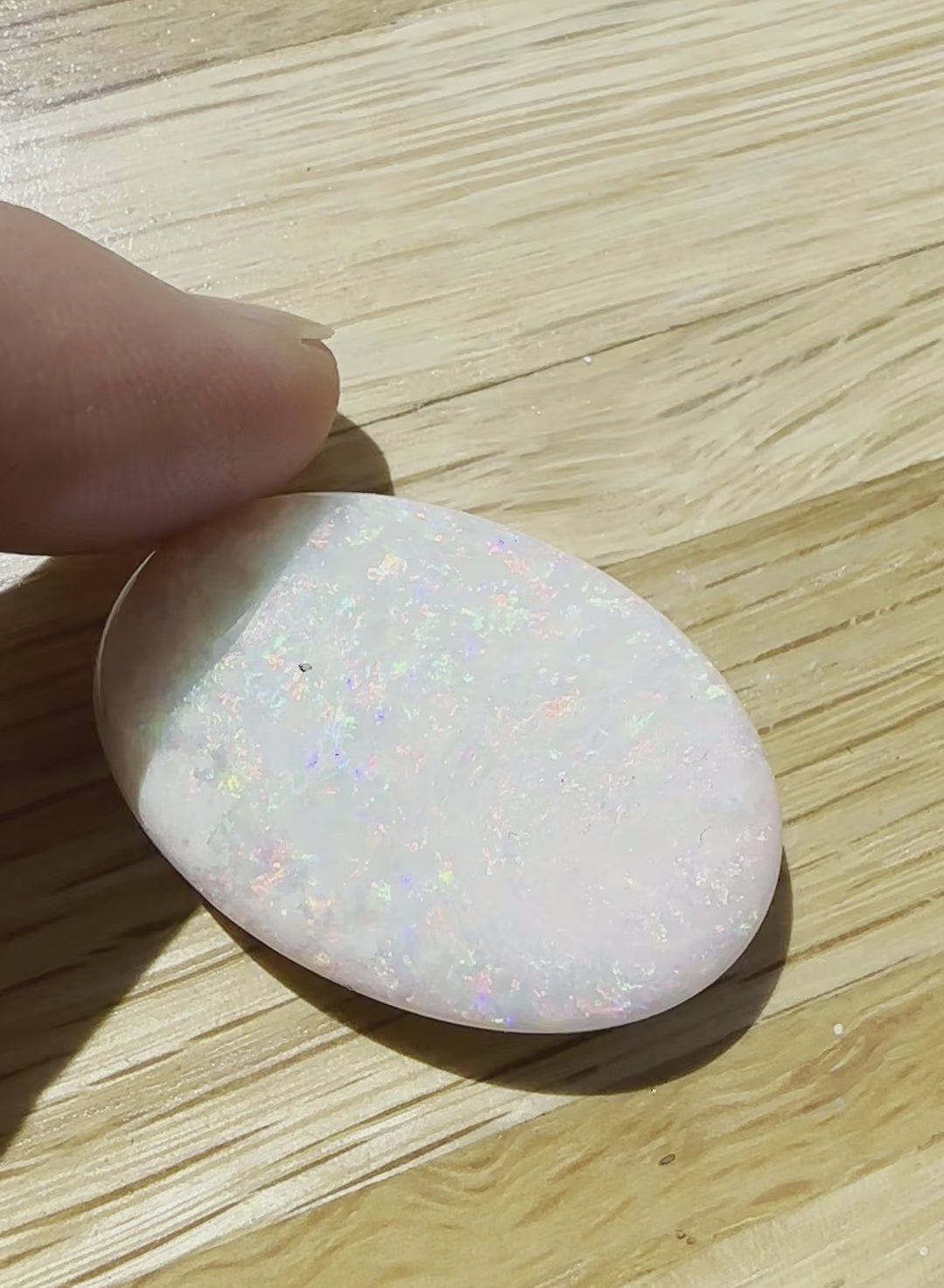 Natural Large Andamooka solid cut opal 67.5 cts