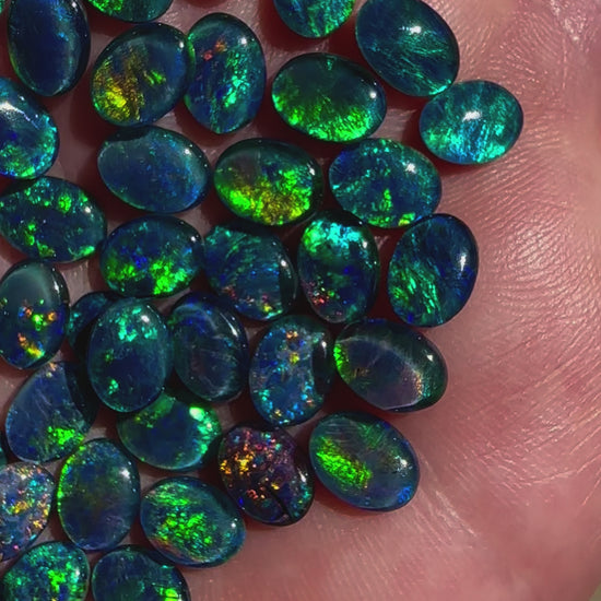 Australian Opal Triplets 8x6mm