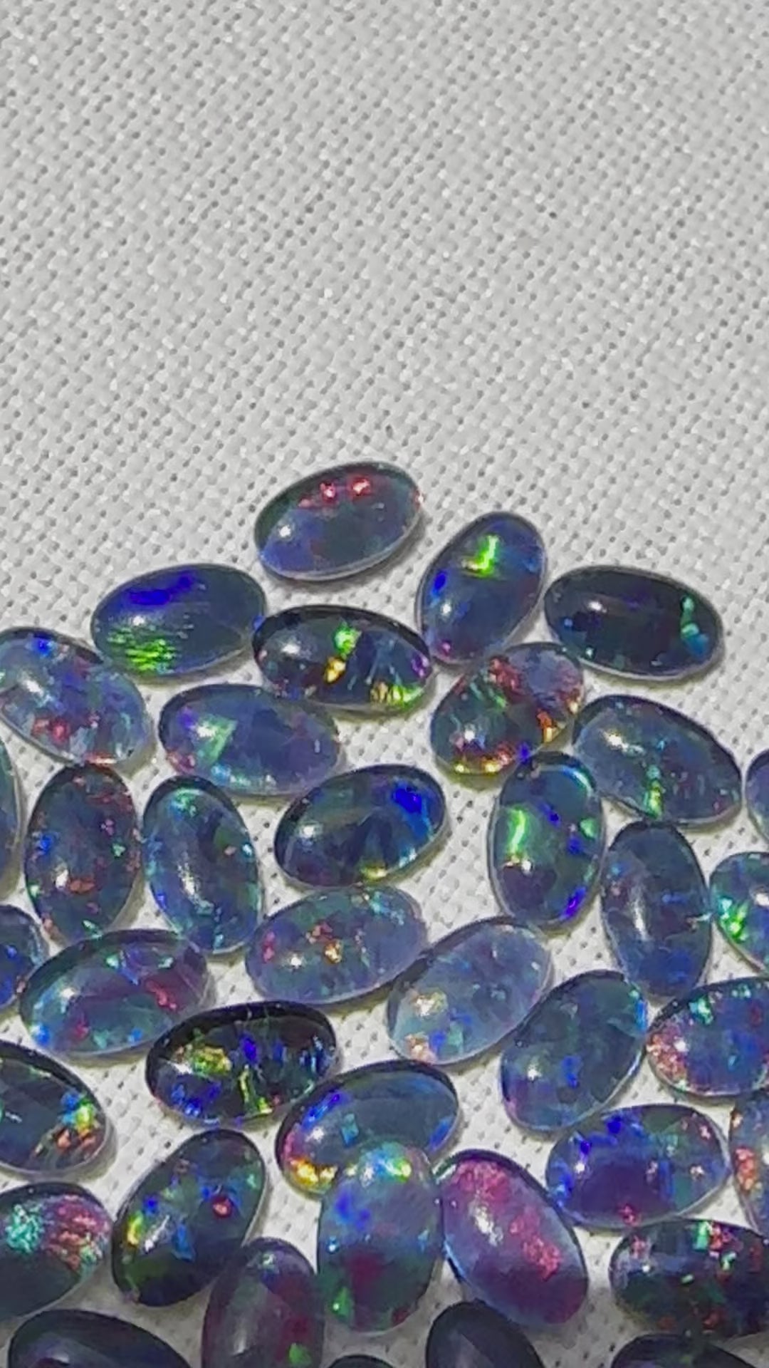 Australian Opal triplets - 5x3 mm