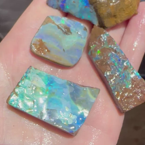 Australian Queensland Boulder Opal Parcel
