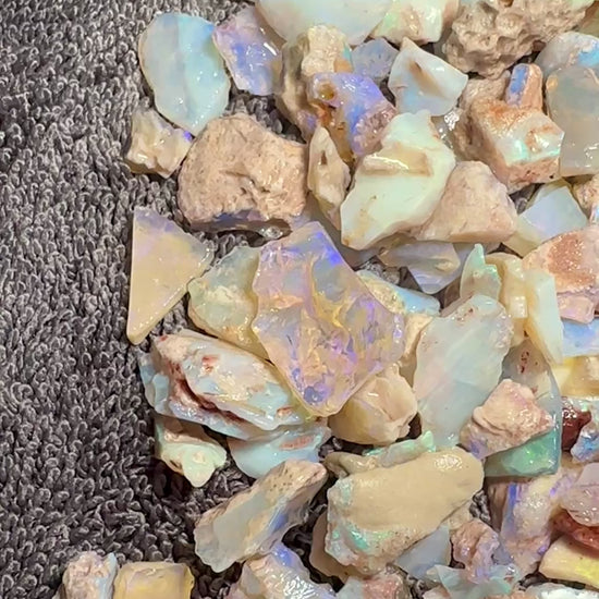 Andamooka Rough Opal Parcel 186.6g — Andamooka, South Australia
