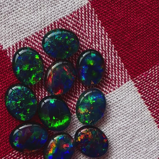 Australian Opal Triplets 10x8mm