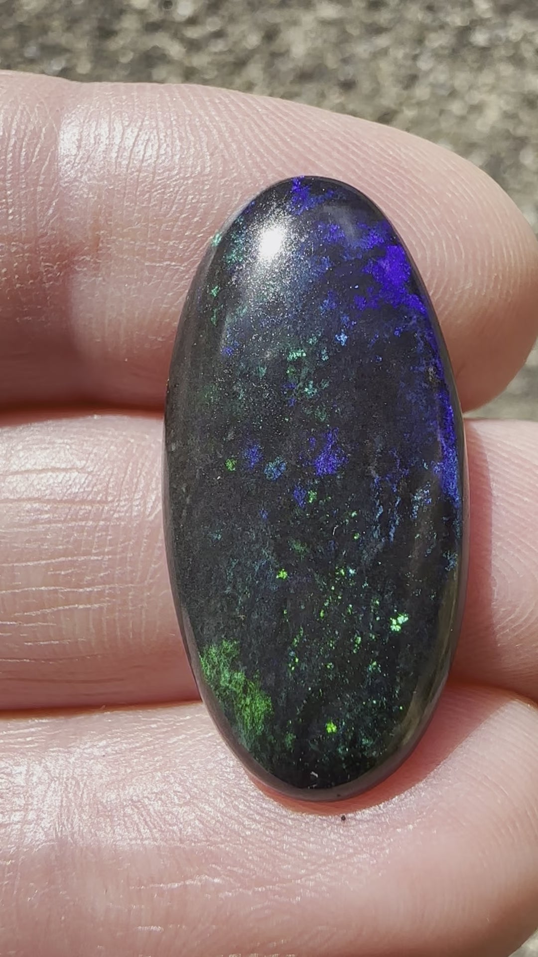 Double Sided Andamooka Matrix Opal
