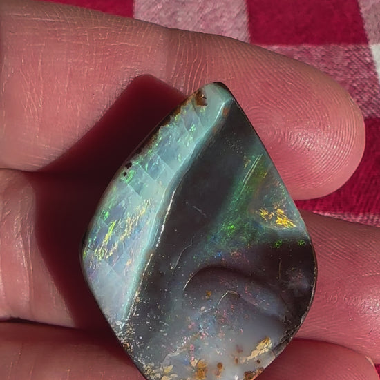 Unique Australian Natural Boulder Opal 48.2 cts