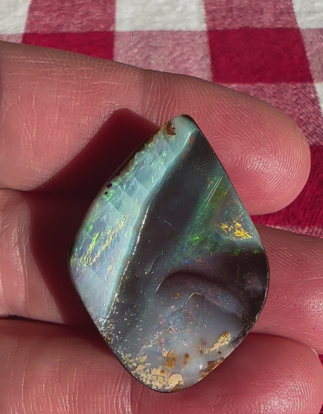 Unique Australian Natural Boulder Opal 48.2 cts