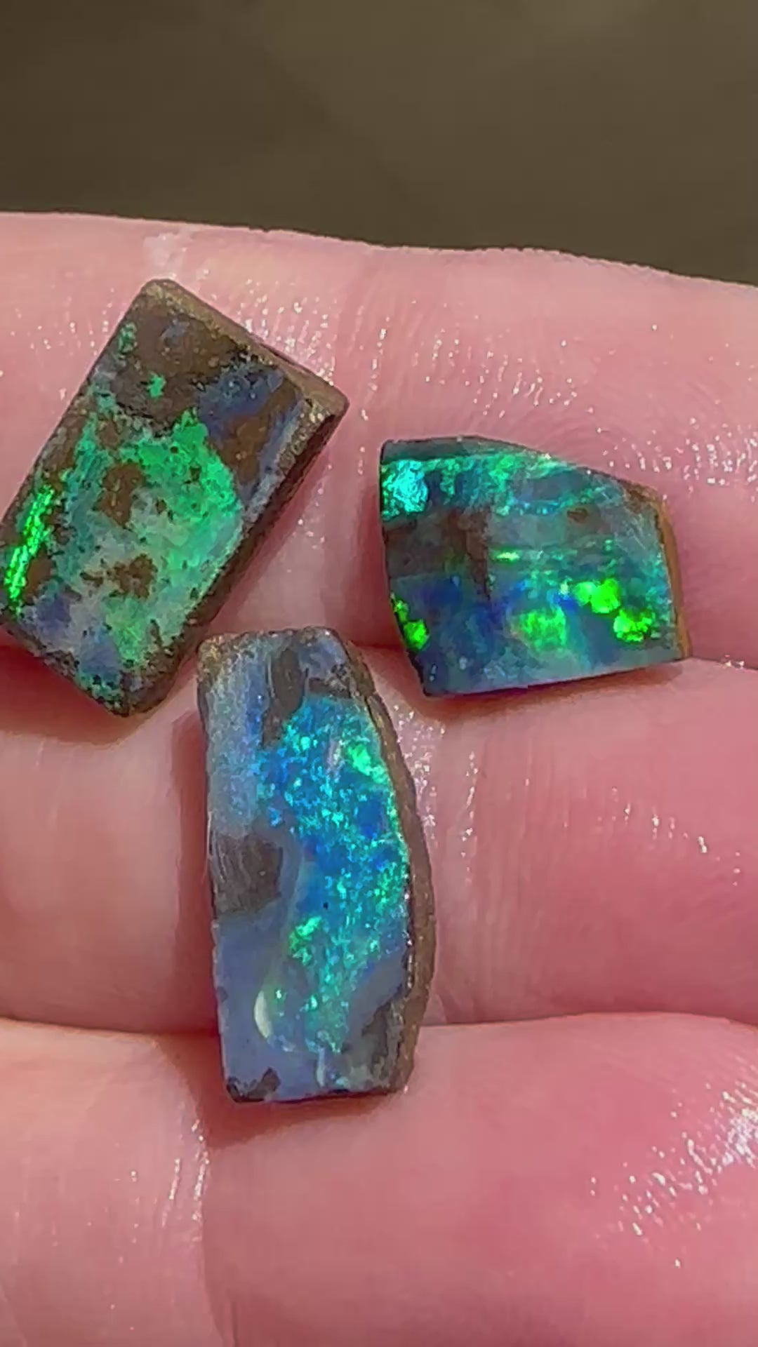 Australian Queensland Boulder Opal Parcel