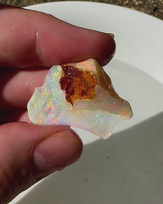 Stunning Australian uncut rough opals