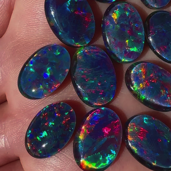 Australian Opal Triplets 14x10mm