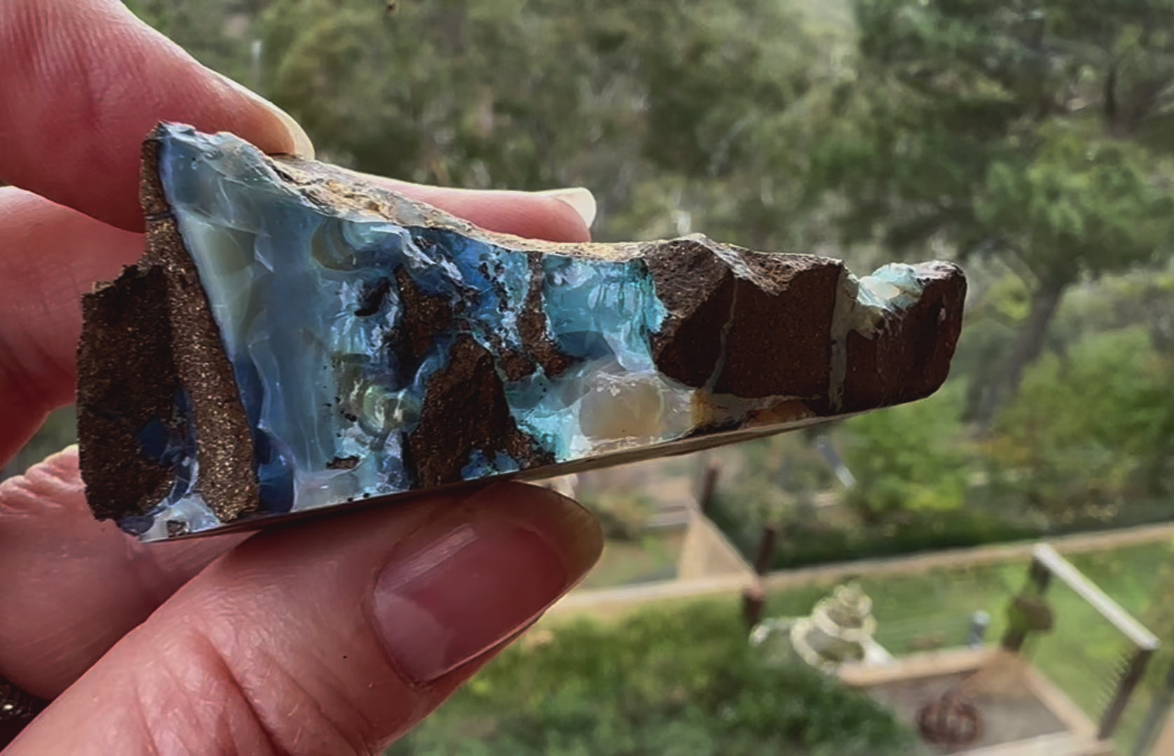 Australian Queensland Boulder Opal Specimen 301.7 cts