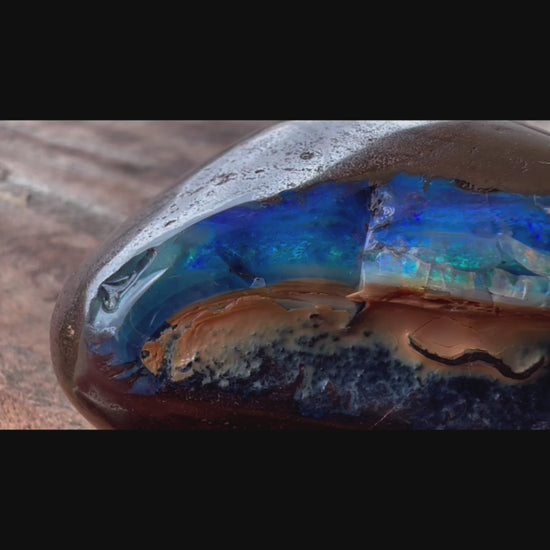 Beautiful Australian Queensland Boulder Opal Specimen 933 cts