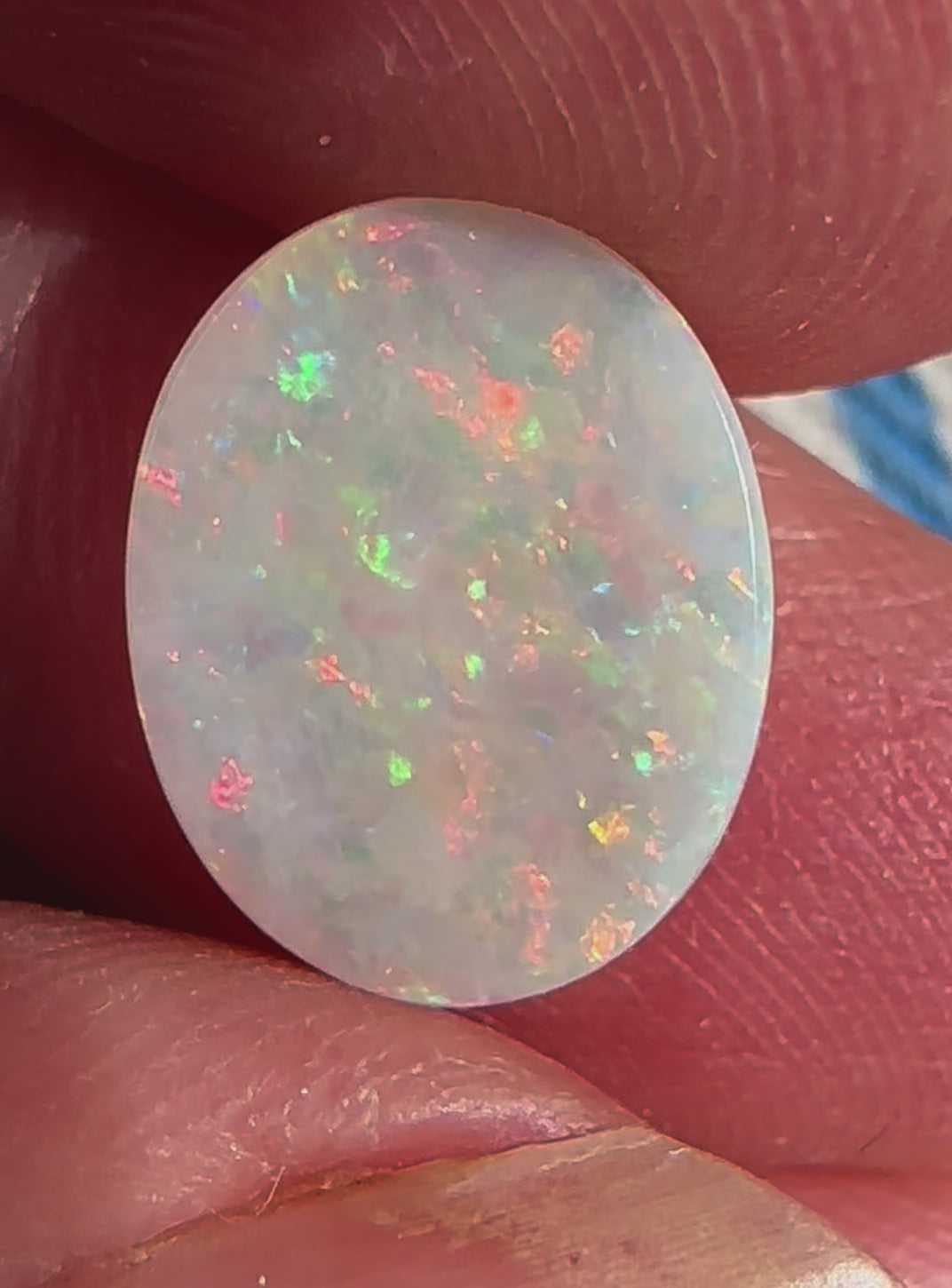 Australian Opal Solid Loose Cut Stone 2cts 12x10mm