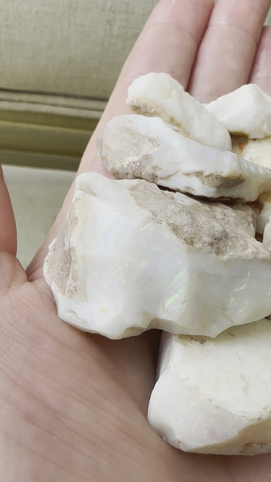 Rough Coober Pedy Opals  83.97 grams