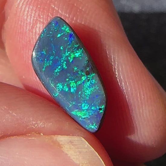 Australian Queensland Boulder Opal Cut Stone